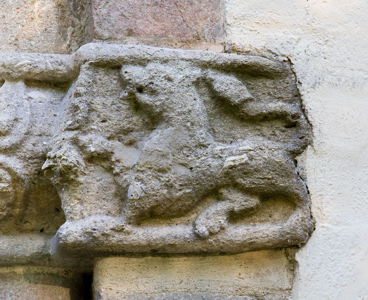 Tornportalen, relief - Levide kyrka