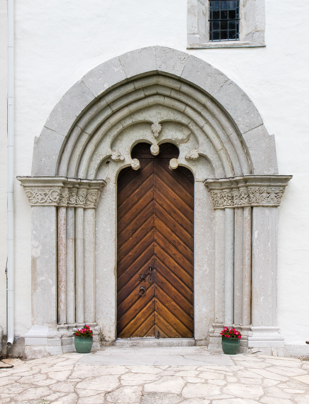 Långhusportalen - Lokrume kyrka