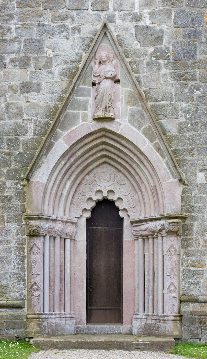 Tornportal (norr) - Öja kyrka