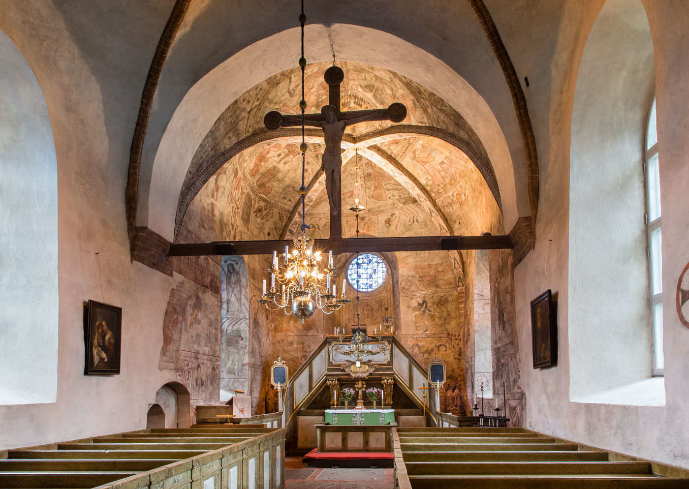 Interiör mot öster - Eds kyrka