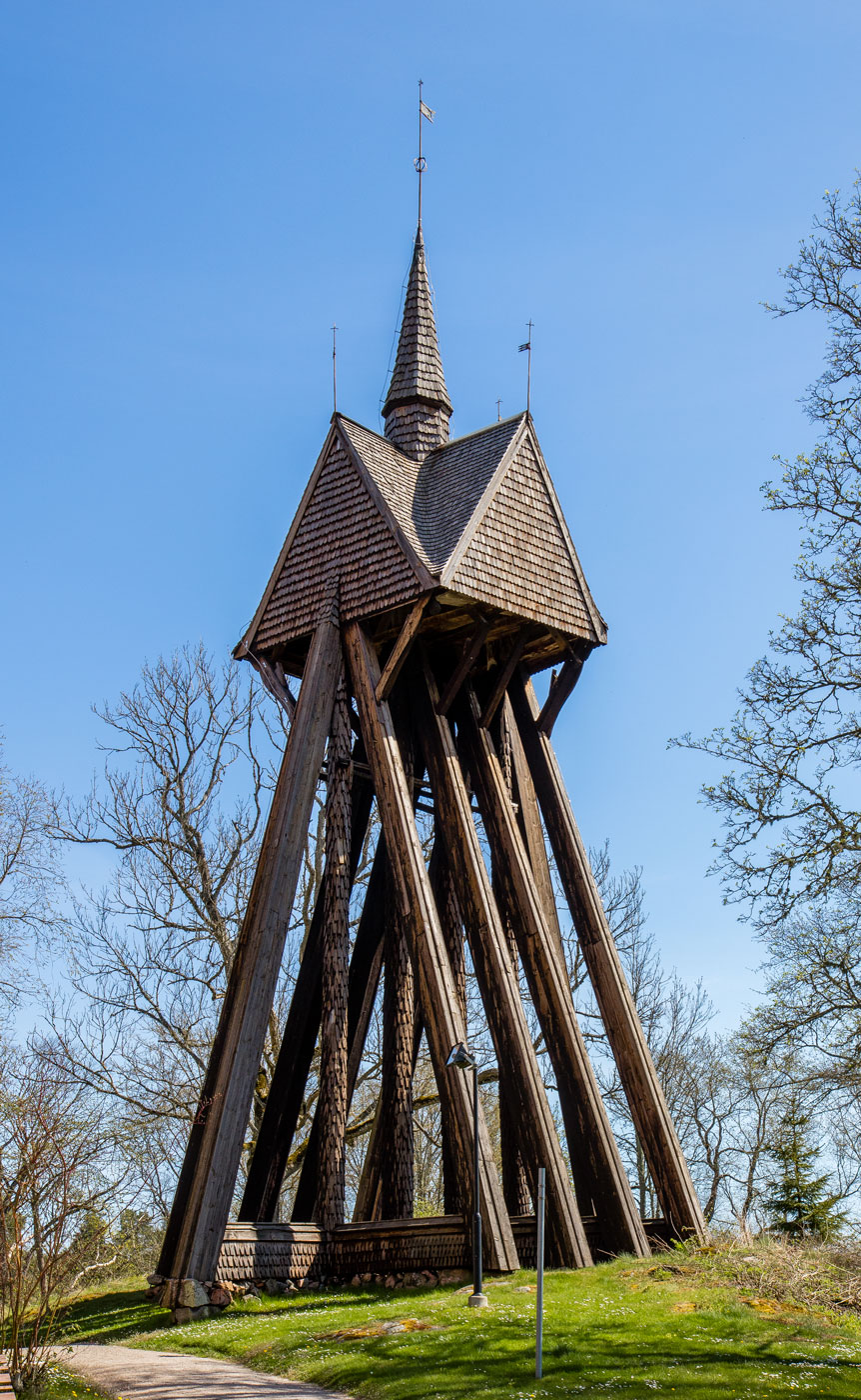 Klockstapel - Floda kyrka