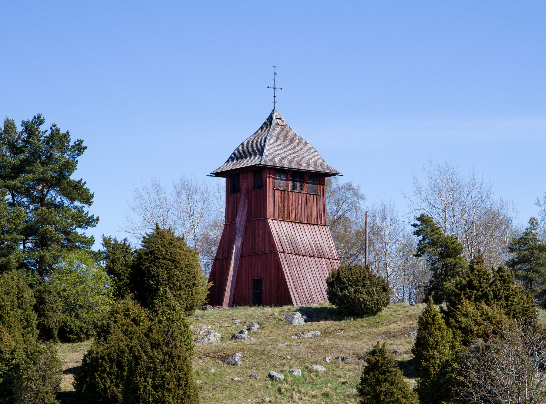 Klockstapel - Odensala kyrka