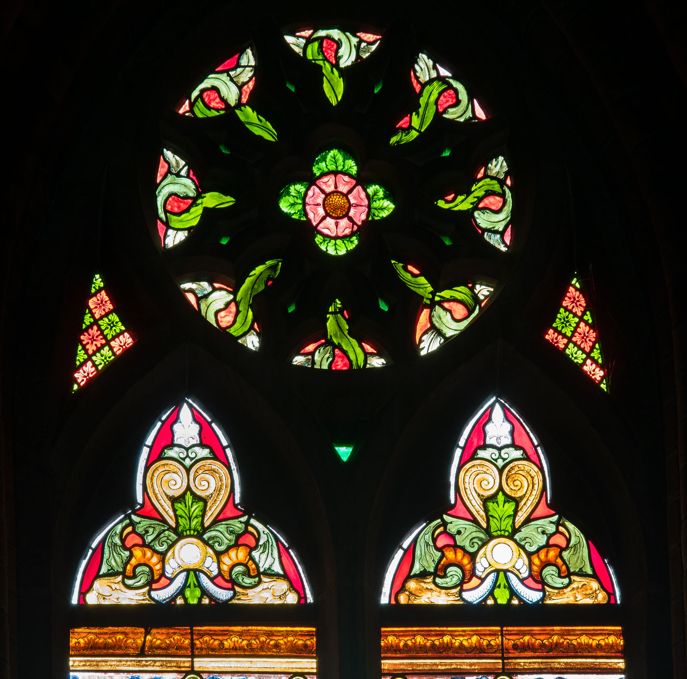 Glasmålning - Uppsala domkyrka