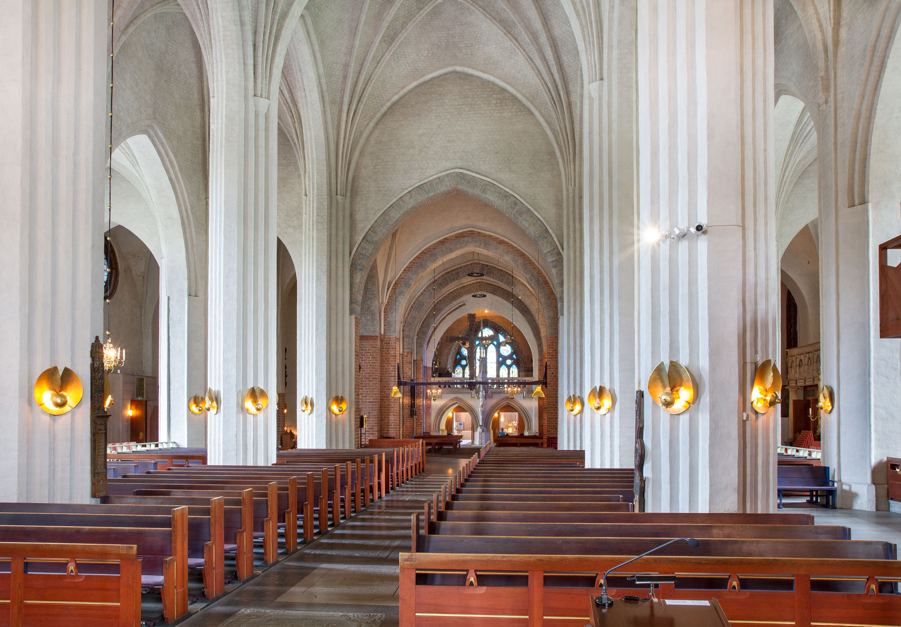 Interiör mot väster - Västerås domkyrka