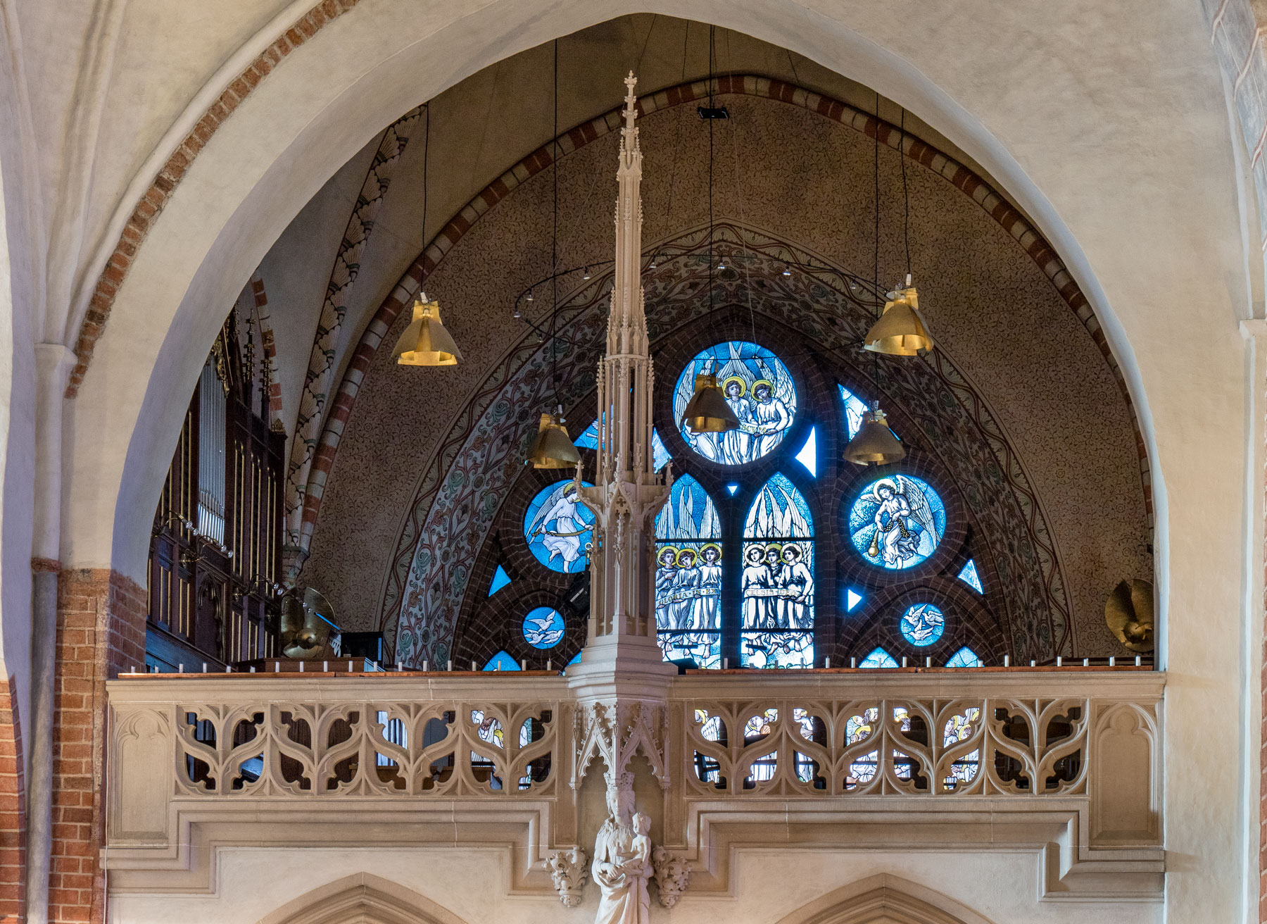 Interiör i väster - Västerås domkyrka